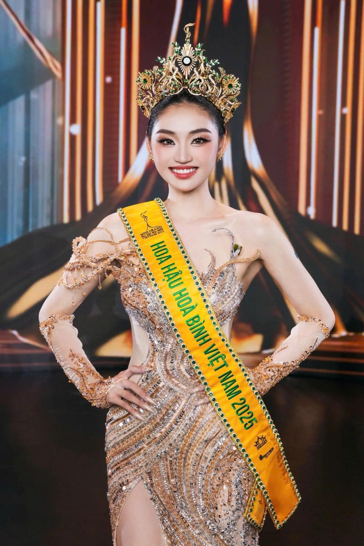 Yen Nhi crowned Miss Grand Vietnam 2025